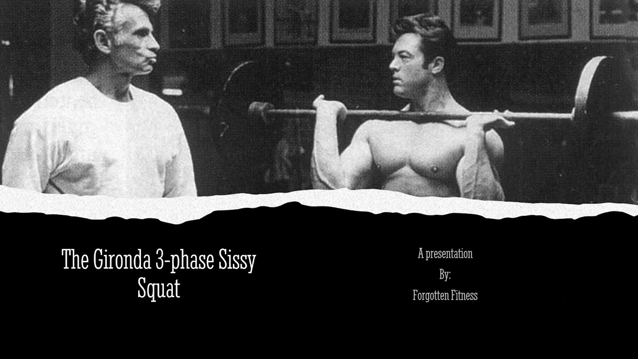Forgotten Exercise: Vince Gironda's 3-Phase Sissy Squat