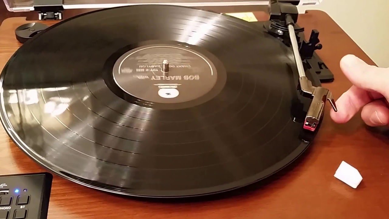 Clic Wooden Turntable Usb Bluetooth Convert Vinyl To Mp3 You