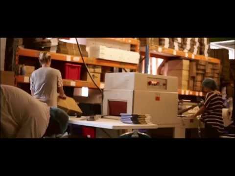 Day in a chocolate factory - video from Moo Free Chocolates