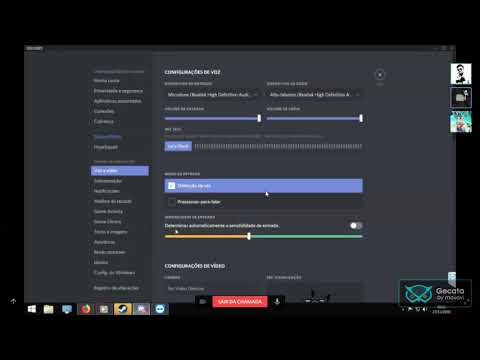 Discord - Tutorial da Configuração do Microfone