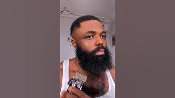 Cutting My Thick Beard Down. Beard Trimming Routine. #beardcare #beardroutine#beardtrimming
