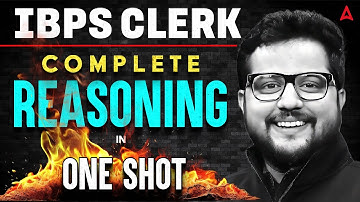 IBPS Clerk 2025 Reasoning | One Shot | Reasoning Most Expected Question By Shubham sir
