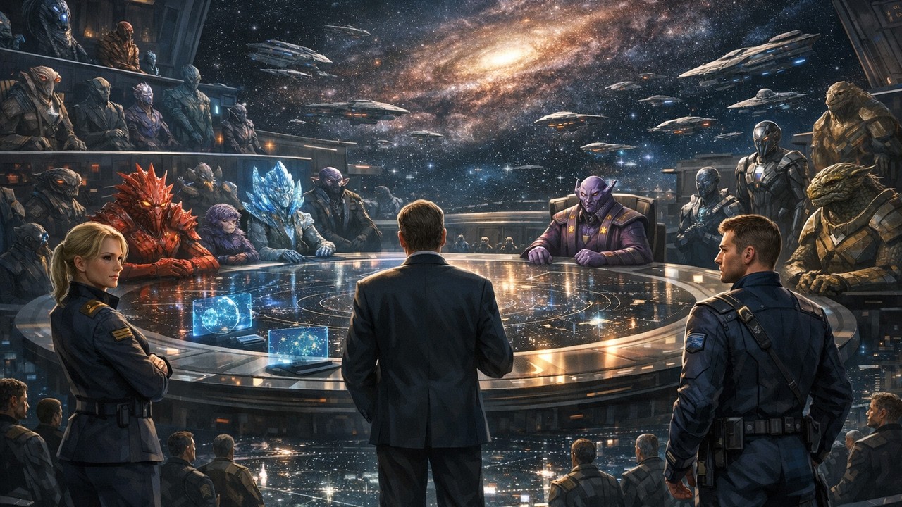 The Galactic Council laughed at human cowardice – then the war began   HFY