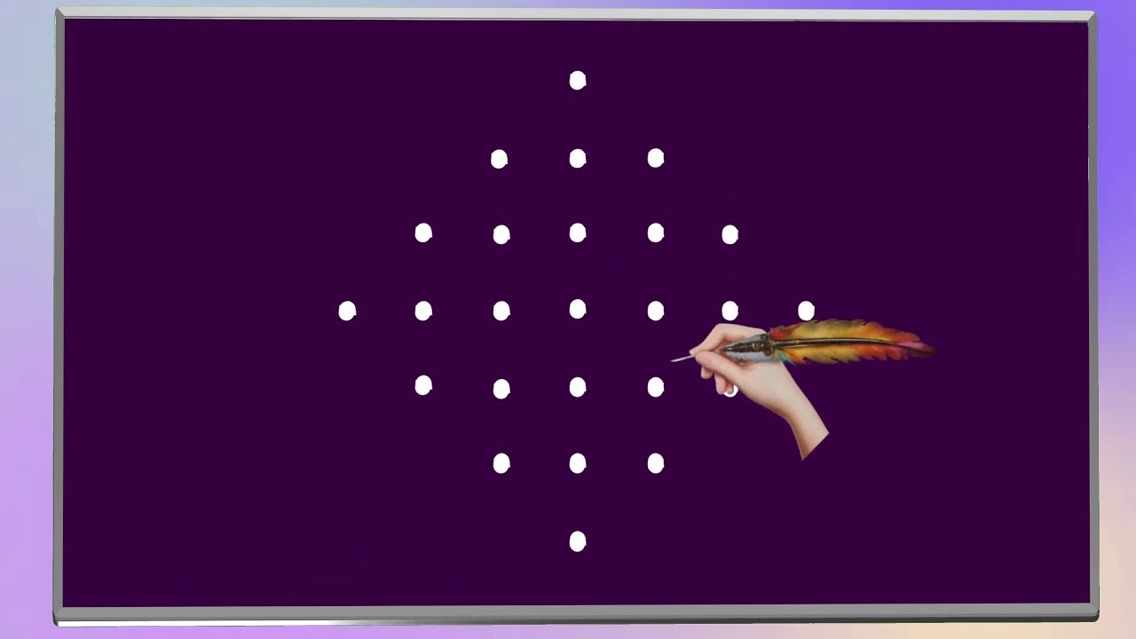 Learn 7x7 Sikku Kolam Design – Daily Traditional Kolam for Home | Tamil Pulli Kolam QDBP07S319 