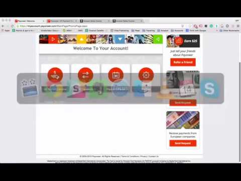 Привязать Карту Payoneer