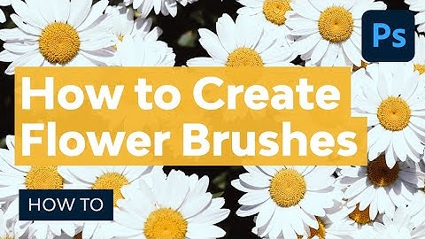 How to Make a Flower Custom Brush in Photoshop