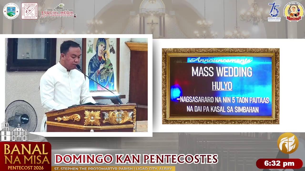 Banal na Misa | DOMINGO KAN PENTECOSTES