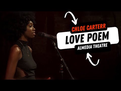 Chloe Carterr - Astrophysical Love ( Love poem ) at The @AlmeidaTheatreLondon