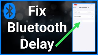 how to fix bluetooth delay on iphone!