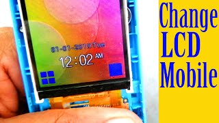 How to change replace china qmobile keypad mobile phone broken cracked lcd screen tutorial#22