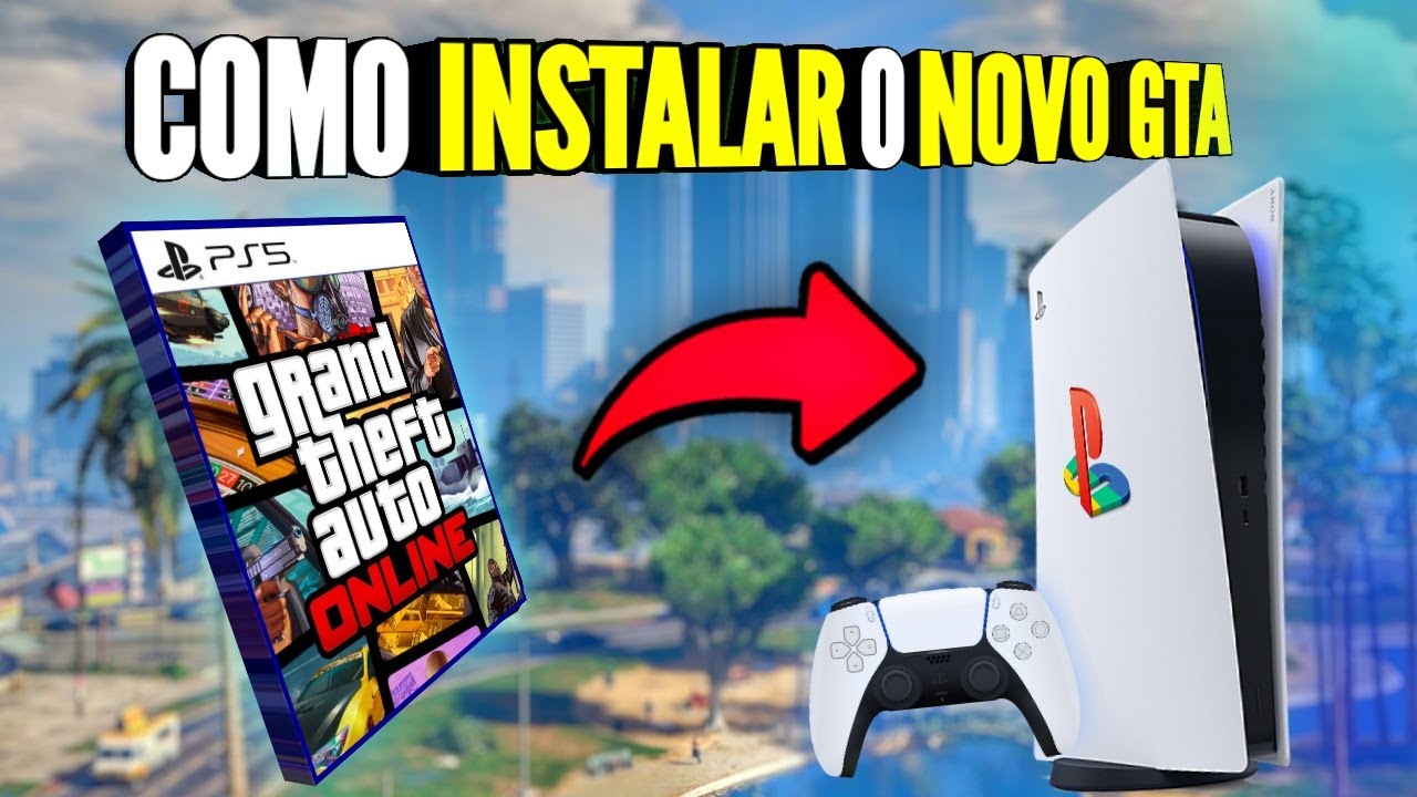 COMO JOGAR O GTA 5 ONLINE NO PS5 EM 2023 