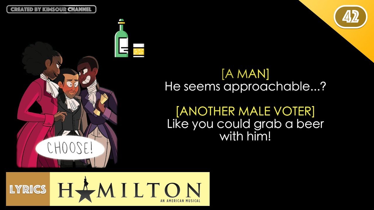hamilton the election of 1800 music lyrics youtube