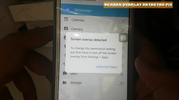 Screen Overlay Detected Fix any Samsung Galaxy Mobile within 10 second in hindi / urdu