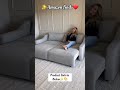 Modern Convertible Sofa Bed – Space Saving Queen Sleeper👌 #coolgadgets #home #trending #amazonfinds