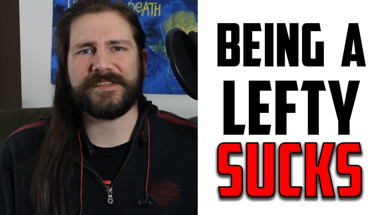 Why it Sucks Being a Lefty Guitarist | Mike The Music Snob - YouTube