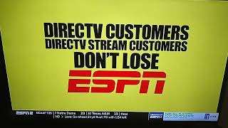 Huge, Huge Message To Everyone that Uses ESPN from DirecTV and DirecTV Stream.