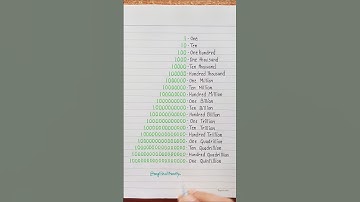 One hundred  thousand million. #english #education #grammar #englishtips