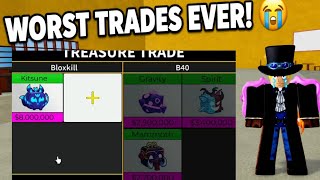 I Let a GACHA Decide My Trades in Blox Fruits… 😭 #bloxfruits #roblox