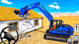 City Road Construction Simulator 3D Gameplay 🚧 | Heavy Excavator & Truck Driving - Android