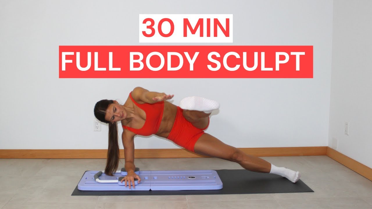 Домашняя тренировка на доске для пилатеса | Комплексная тренировка всего тела на реформере |