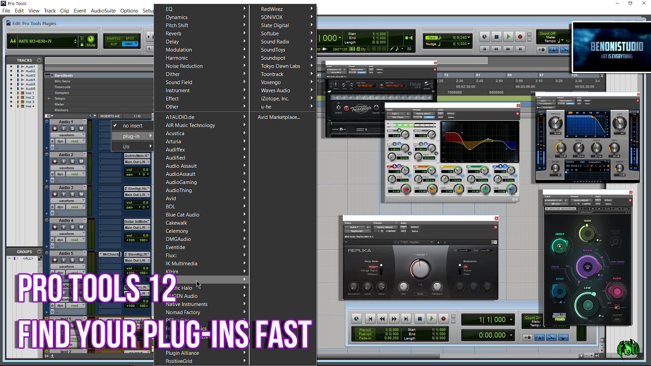 que pluins trae protools 12