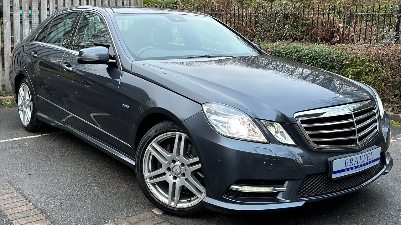 2013 Mercedes Benz E250 Sport Saloon walk around.(OU13)