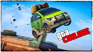 ЭКСТРЕМАЛЬНЫЙ ПАРКУР НА ПАНТО В ГТА 5 (gta 5 online, skill test, прохождение)