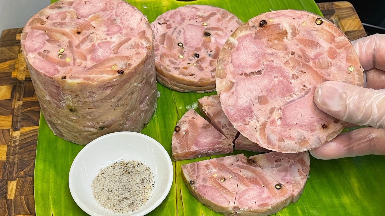 Cách làm dăm bông (Jambon) món thịt nguội ngon và đơn giản cho ngày Tết