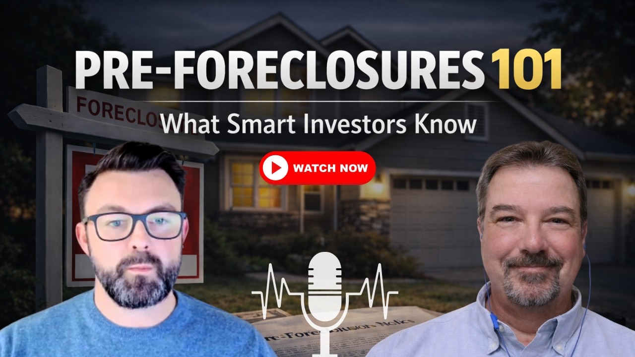 How to Turn Pre-Foreclosures Into Profitable Real Estate Deals (Step-by-Step)  @REInvestingMentor