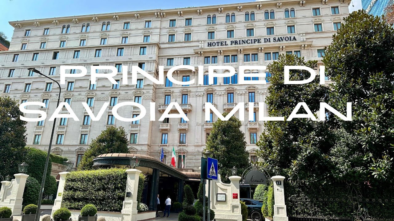 A Royal Stay: Inside Principe di Savoia, Dorchester Collection, Milan |4k tour|