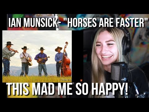 First REACTION to Ian Munsick "Horses are faster"