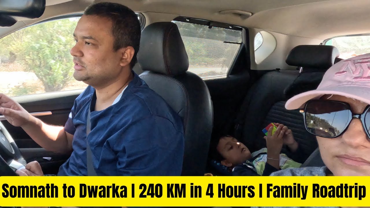 EP05 Somnath to Dwarka Road Trip | Scenic Drive via Porbandar | Bharat Ghoomo Vlogs