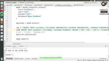 Storing data to the Database | Rasa Chatbot | Part - 2