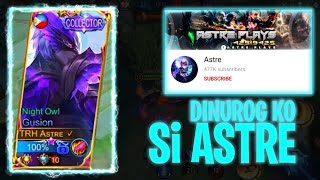 Nakalaban Ko Si Astre Sa Rank At Saka Dinurog Ko Siya