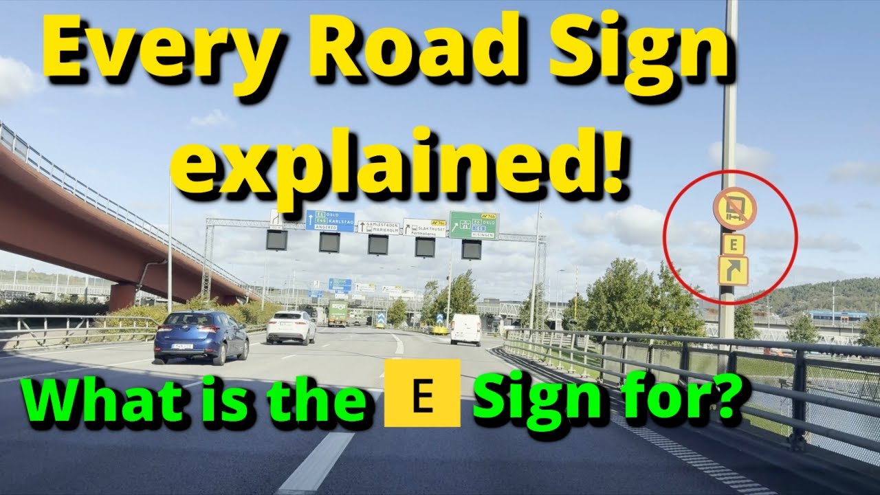 Я ехал и объяснял каждый знак на пути!