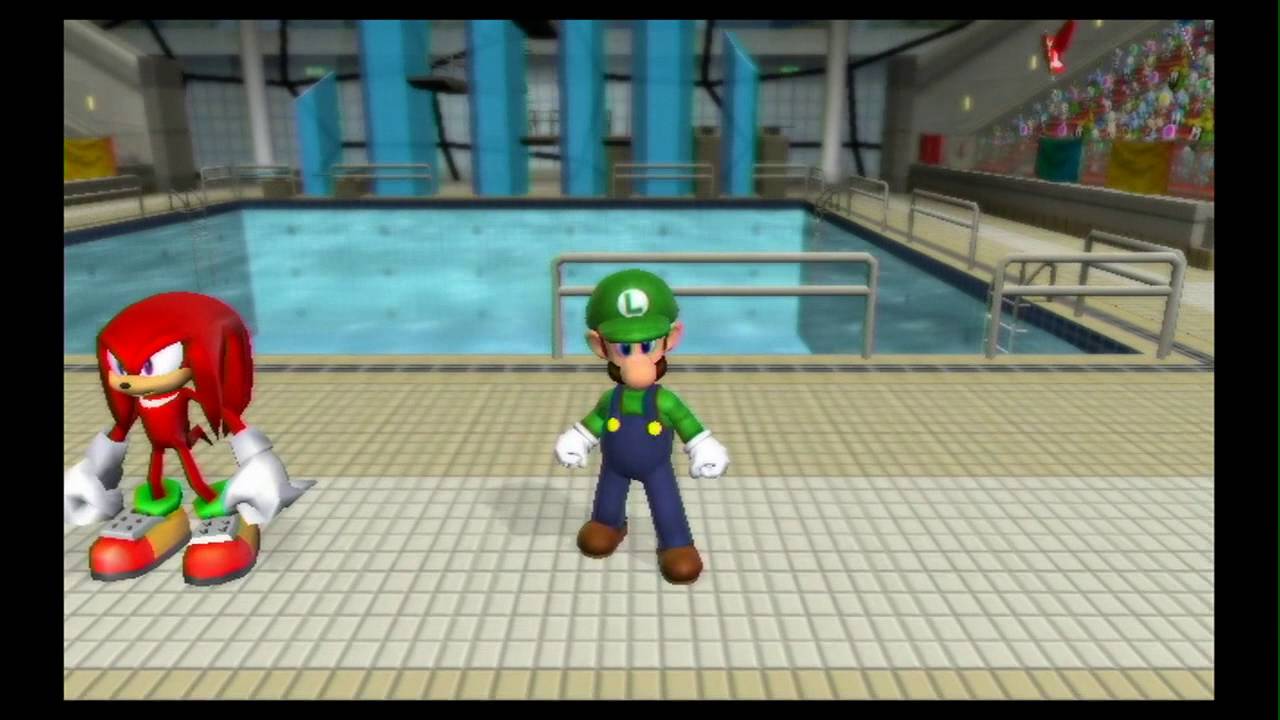 Mario & Sonic At The Olympic Games - Saturn Circuit | Luigi
