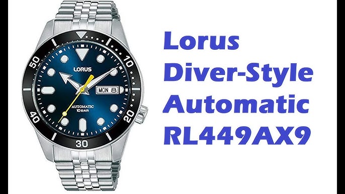 Unboxing 📦 Seiko Lorus Diver Look (RL449AX9) Watch - YouTube