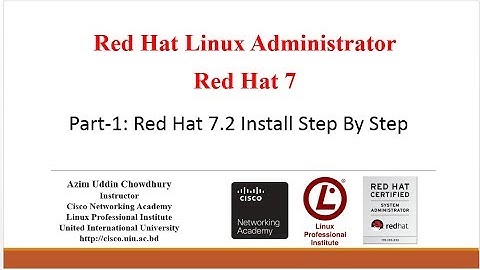 Red Hat Linux Administration-RHEL 7 (Bangla)_Part-1: Red Hat 7.2 Install Step By Step