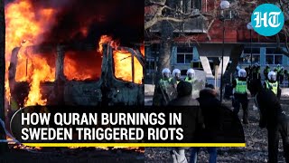'Never seen before' riots in Sweden over Quran burnings; Arson, pelting leave dozens injured