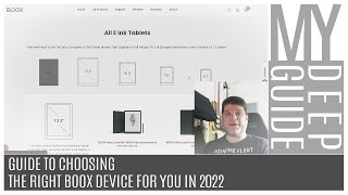 Guide To Choosing The Right Boox Device For You In 2022