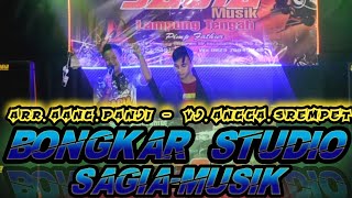 BONGKAR STUDIO SAGIA MUSIK ||ARR AANG PANJI Feat VJ ANGGA SREMPET|| PECAH REK KENCENGNYA GX TANGGUNG