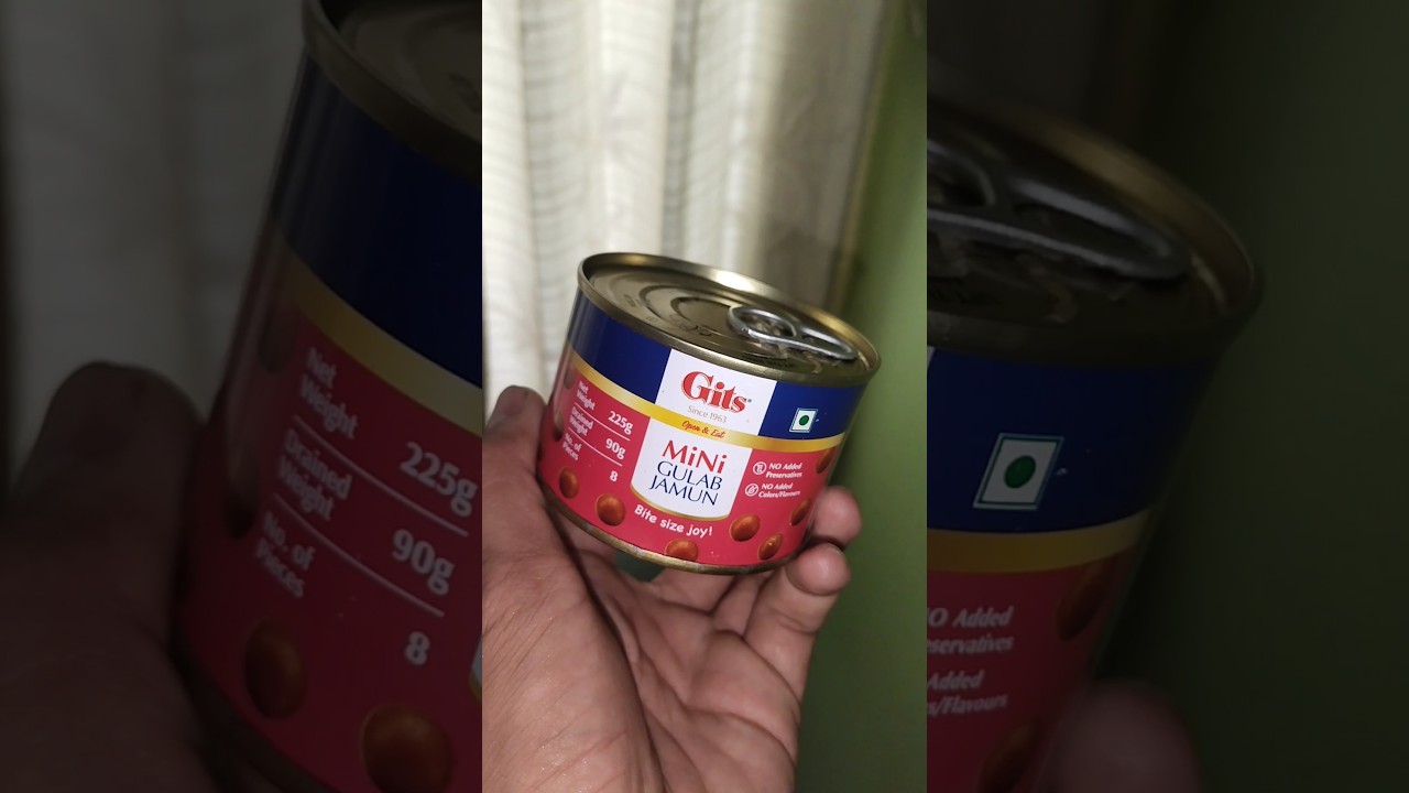 Gits mini Gulab jamun review...😋🍒