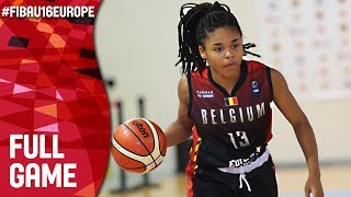 Belgium v Slovenia - Full Game - FIBA U16 Women's European Championship 2017