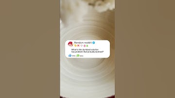 What is the dumbest solution toa problem that actually worked?#story #storytime #reddit
