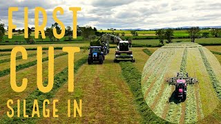 First cut silage is IN IN IN 27th May 2023