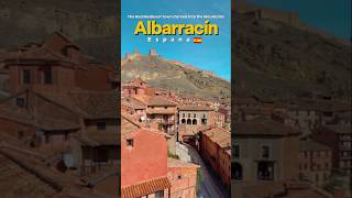 Albarracín, Spain The Red Old Town In The Mountains