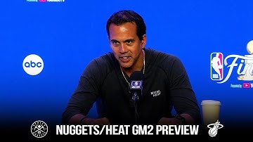 Coach Erik Spoelstra Previews Game 2 Of Nuggets/Heat | 2023 NBA Finals