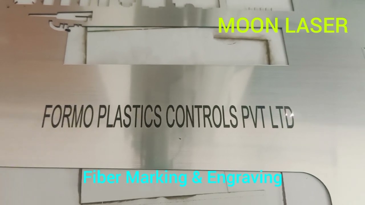 MOON LASER-Acrylic Sheet Cutting using a Fiber Laser Machine
