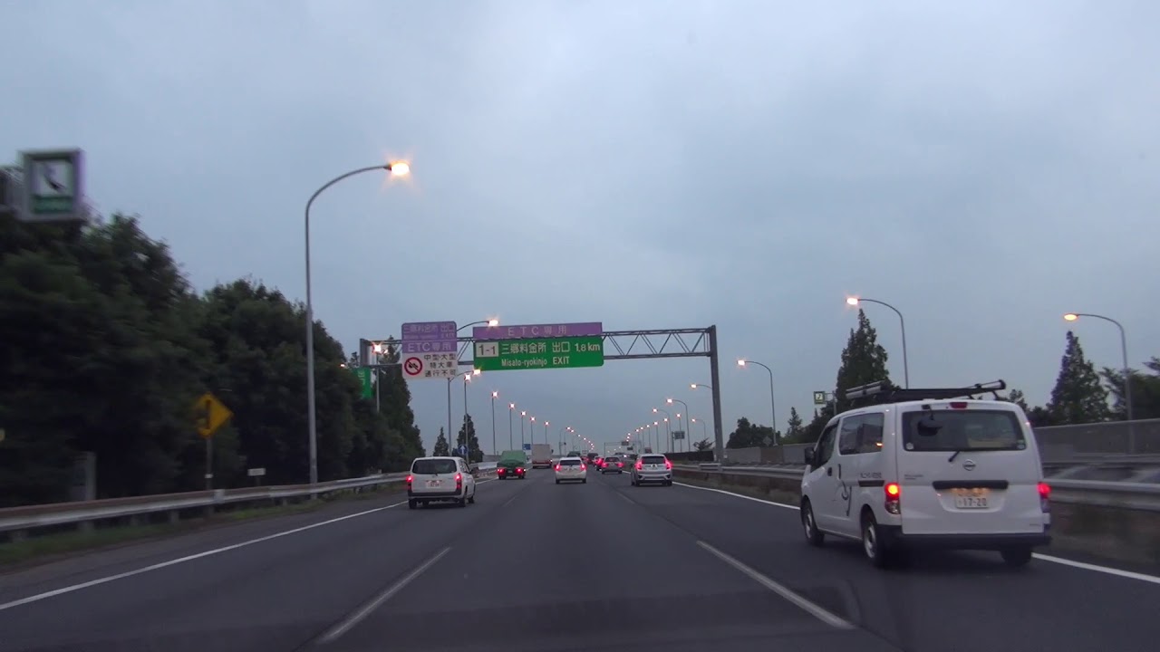 [drive japan] 2019年撮影 常磐自動車道 谷和原IC-三郷IC(Joban Expressway Yawara IC-Misato IC)