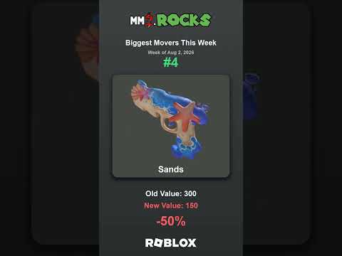 Top 5 BIGGEST MM2 Value Drops This Week
